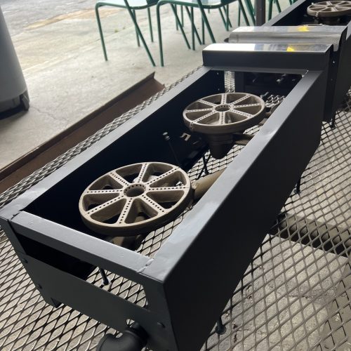wheels-and-pipes-coated-with-cerakote-in-cerakote-glacier-black-and-burnt-bronze-2